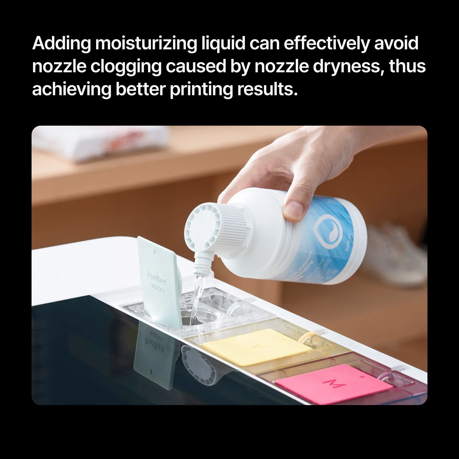 xTool Selected Apparel Printer Feuchtigkeitsflüssigkeit (500 ml) - Image 3