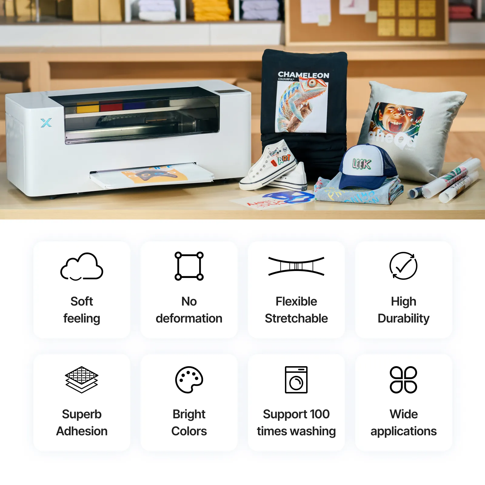 xTool Selected Apparel Printer Pulver (1 kg) - Image 3