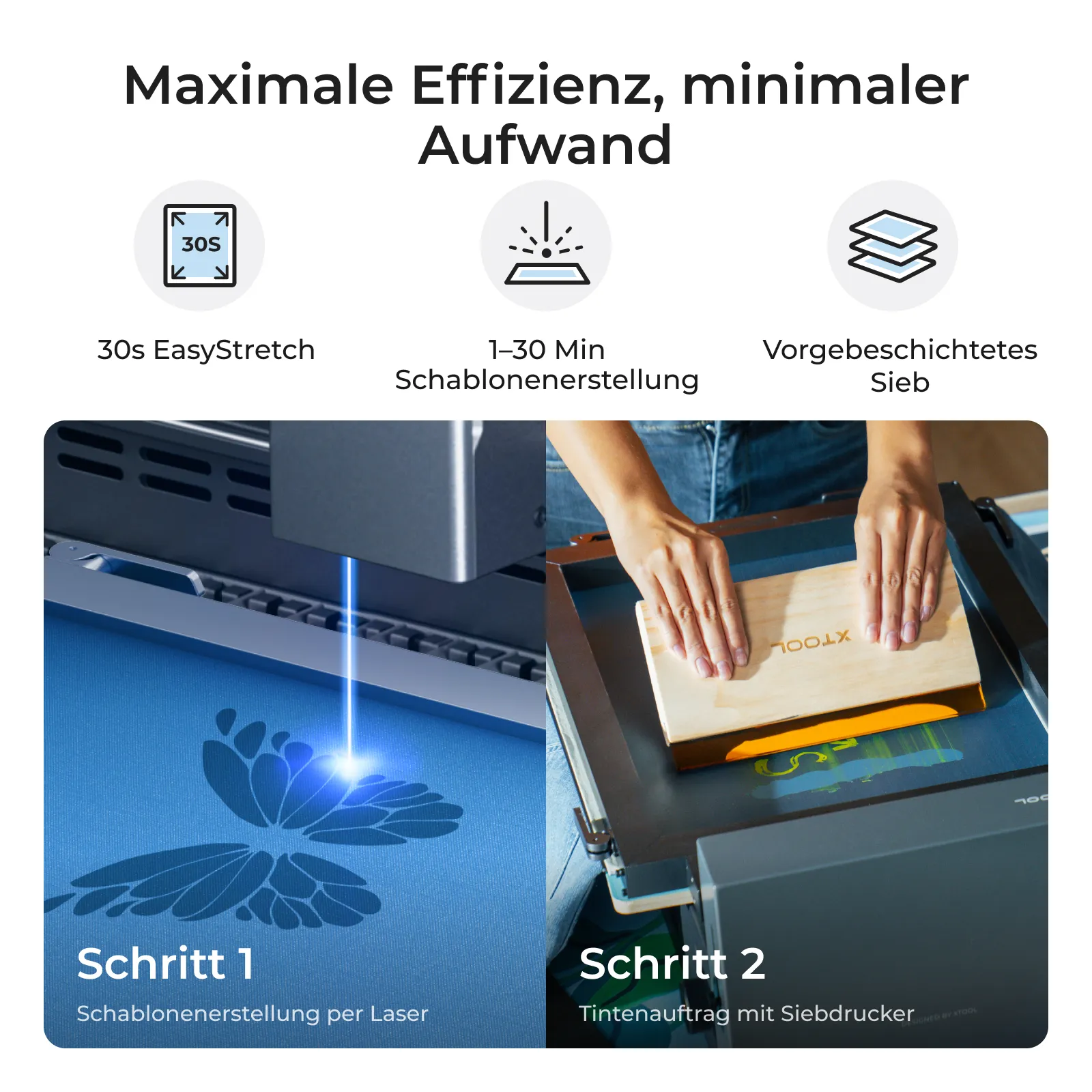 xTool Siebdrucker: die erste Siebdrucklösung mit dem Laser - Image 6